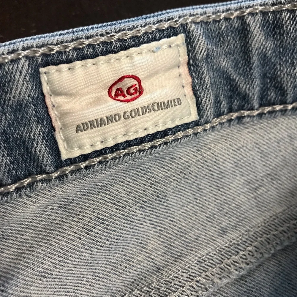AG Adriano Goldschmied jeans 26r 26 distress STEVIE ANKLE slim straight - Picture 6 of 12